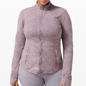 Lululemon Define Jacket Ice Dye Violet Verbena